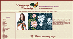 Desktop Screenshot of enchantingembroidery.com